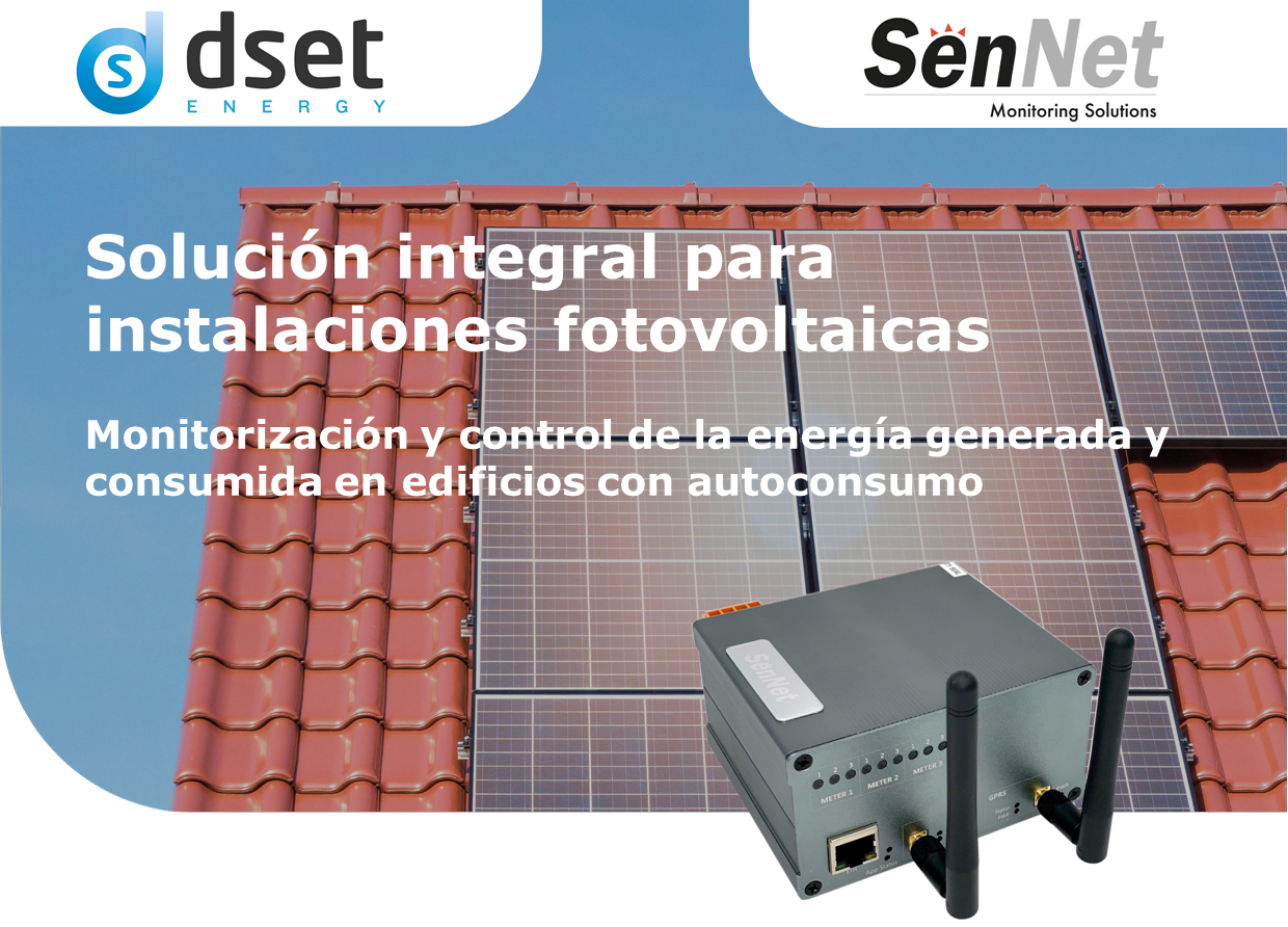 Solución de monitorización para instalaciones fotovoltaicas con o sin inyección a red